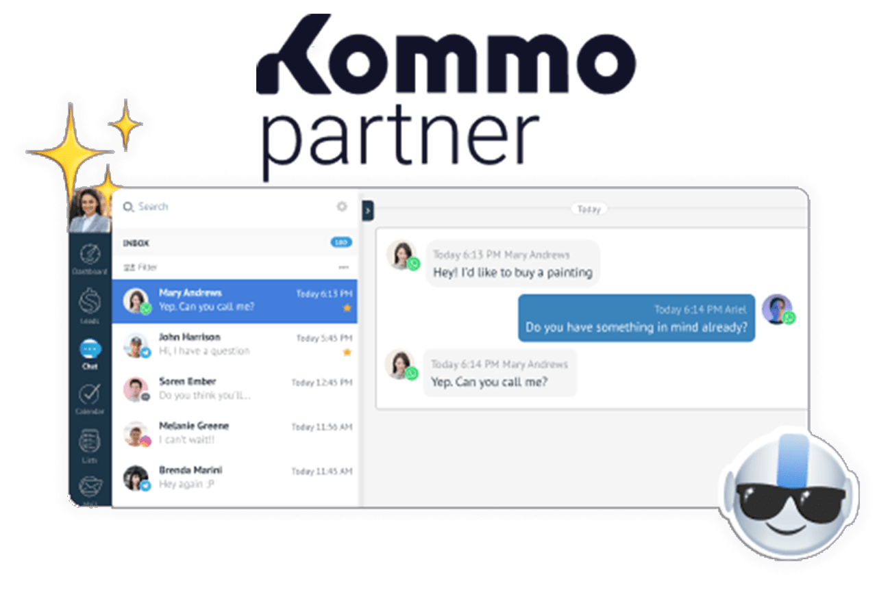 kommo crm asociado partner